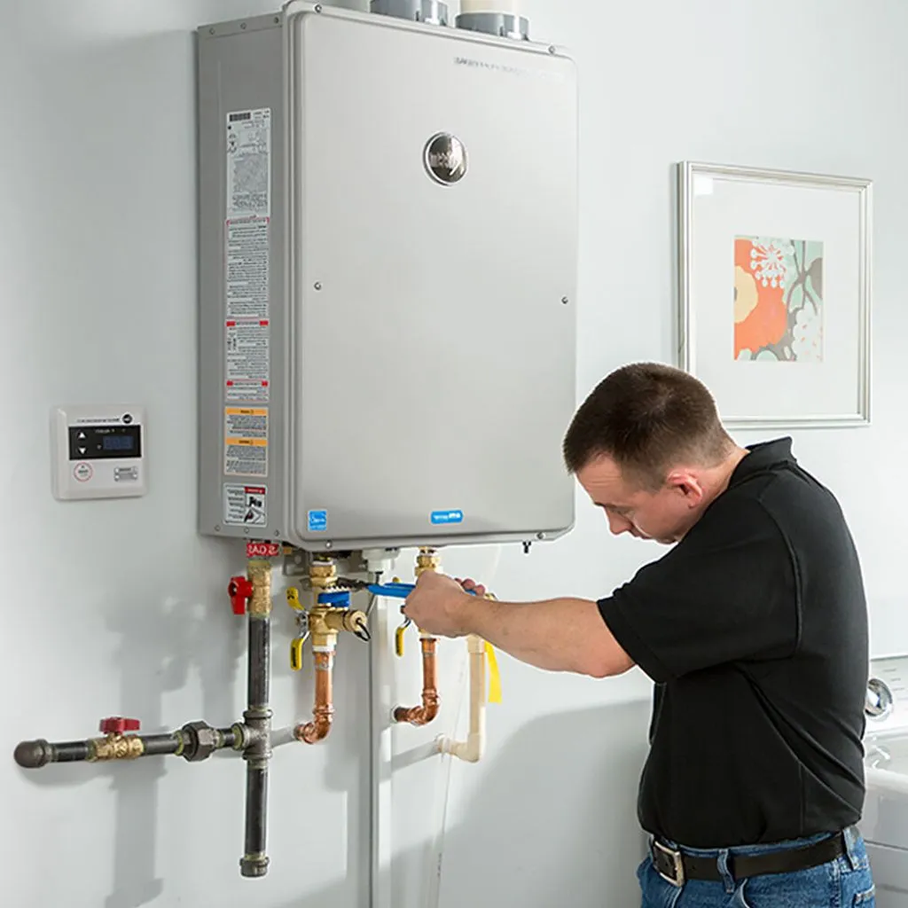 tankless water heater repair in Fredonia, KS